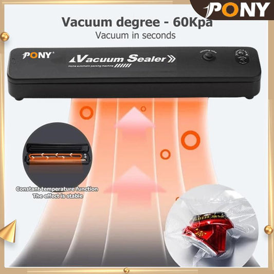 Kitchen Vacuum Food Sealer Commercial Household Food Vacuum Sealing Packaging Machine UK Type Spot Goods