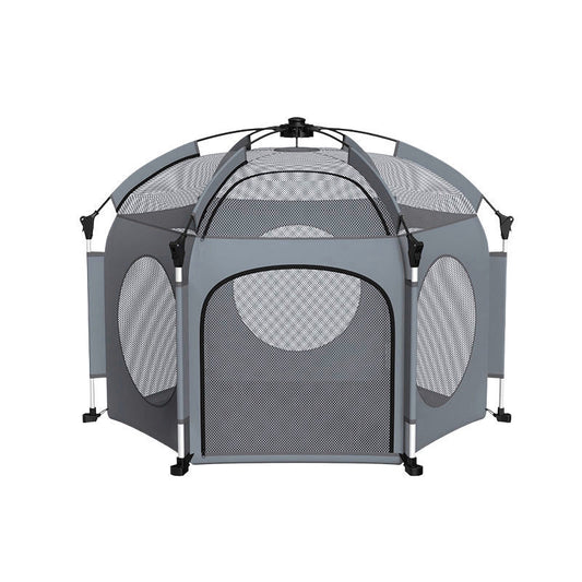 Portable Pop-Up Mini Dome Tent – Gray