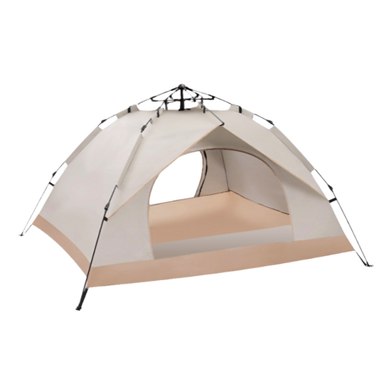 Off-White Single-Layer Automatic Pyramid Tent