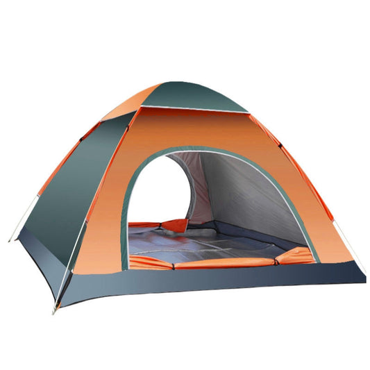 Automatic Dome Tent Outdoor Camping – 3-4 People (Brown)
